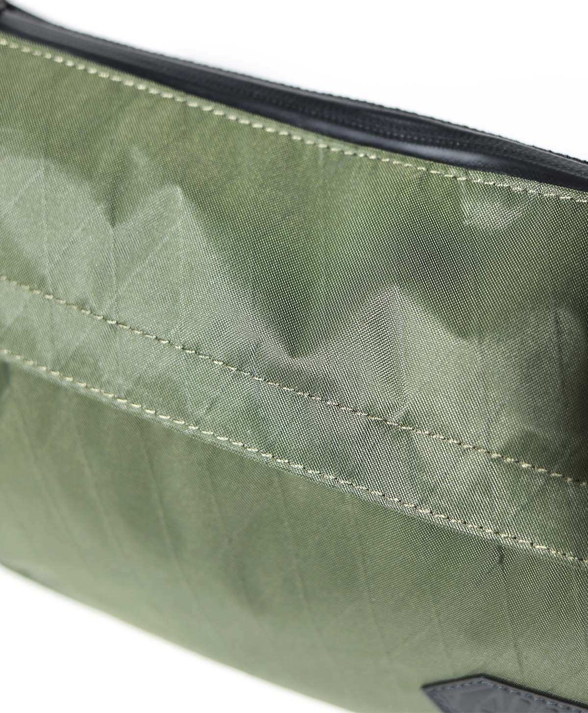 RIDES SHOULDER BAG / olive/dark brown