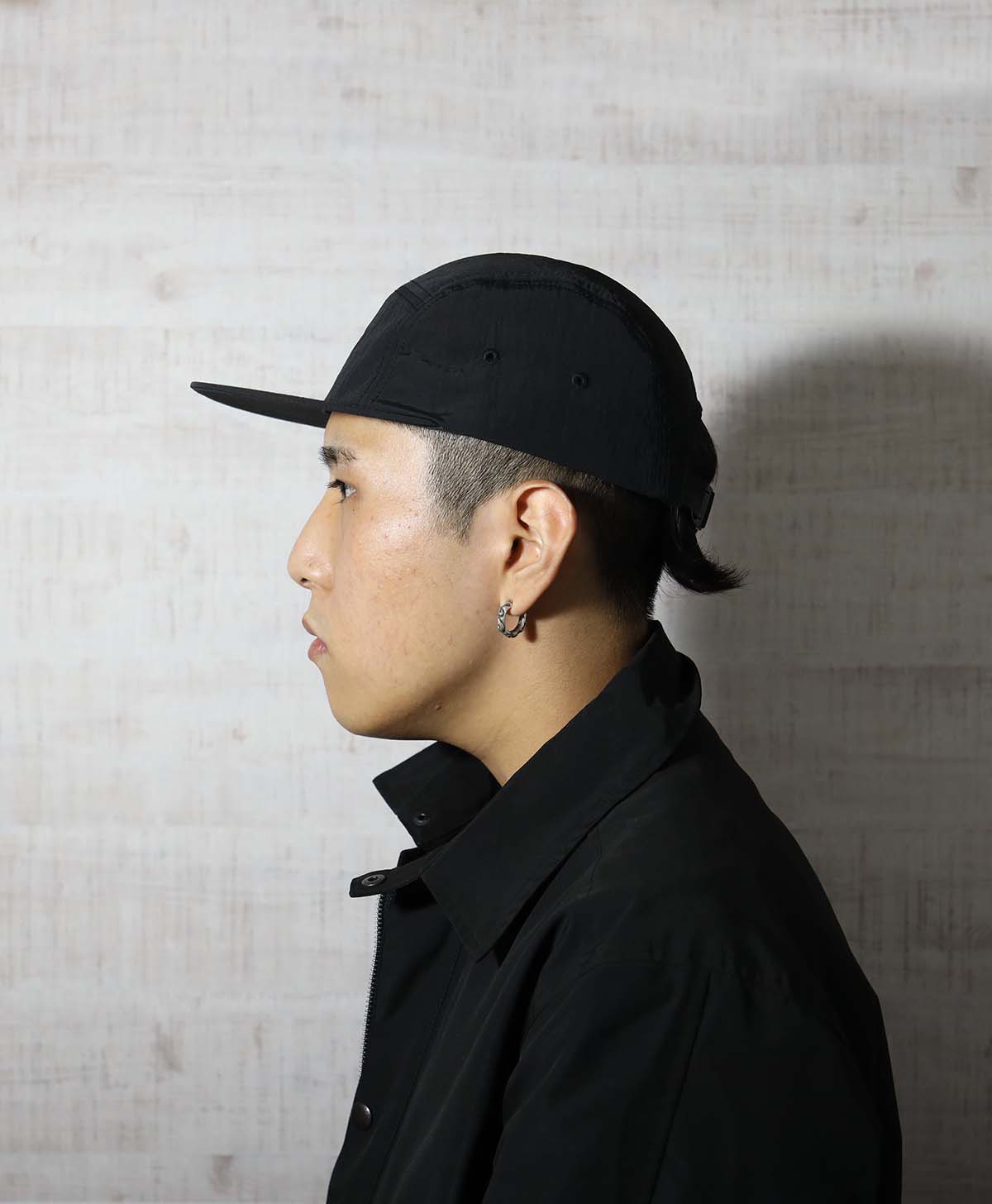 ST/FLAT VISOR CAP / BLACK