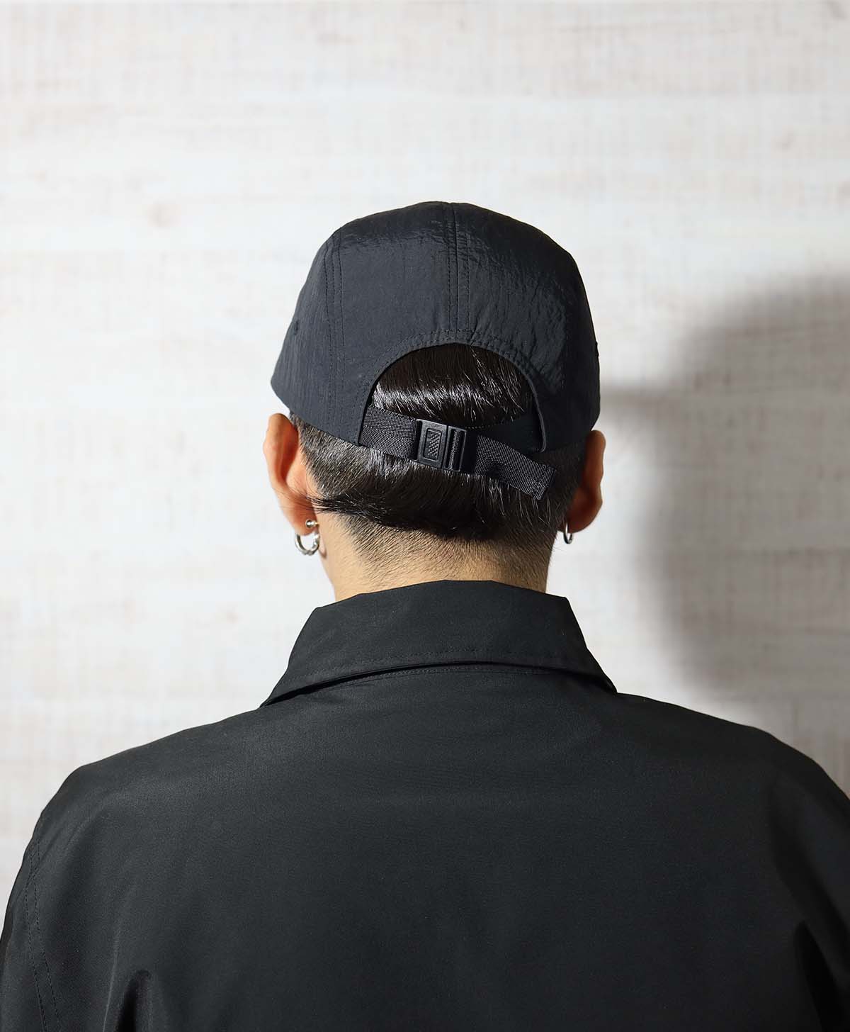 ST/FLAT VISOR CAP / BLACK
