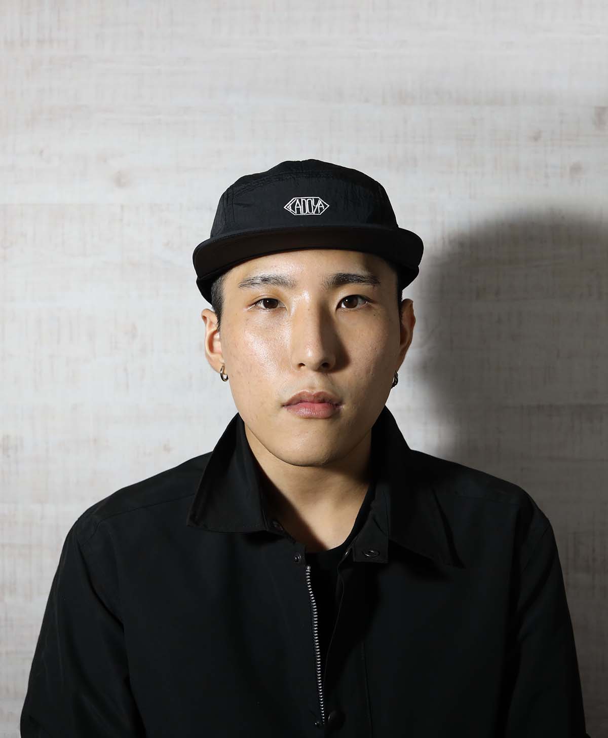 ST/FLAT VISOR CAP / BLACK