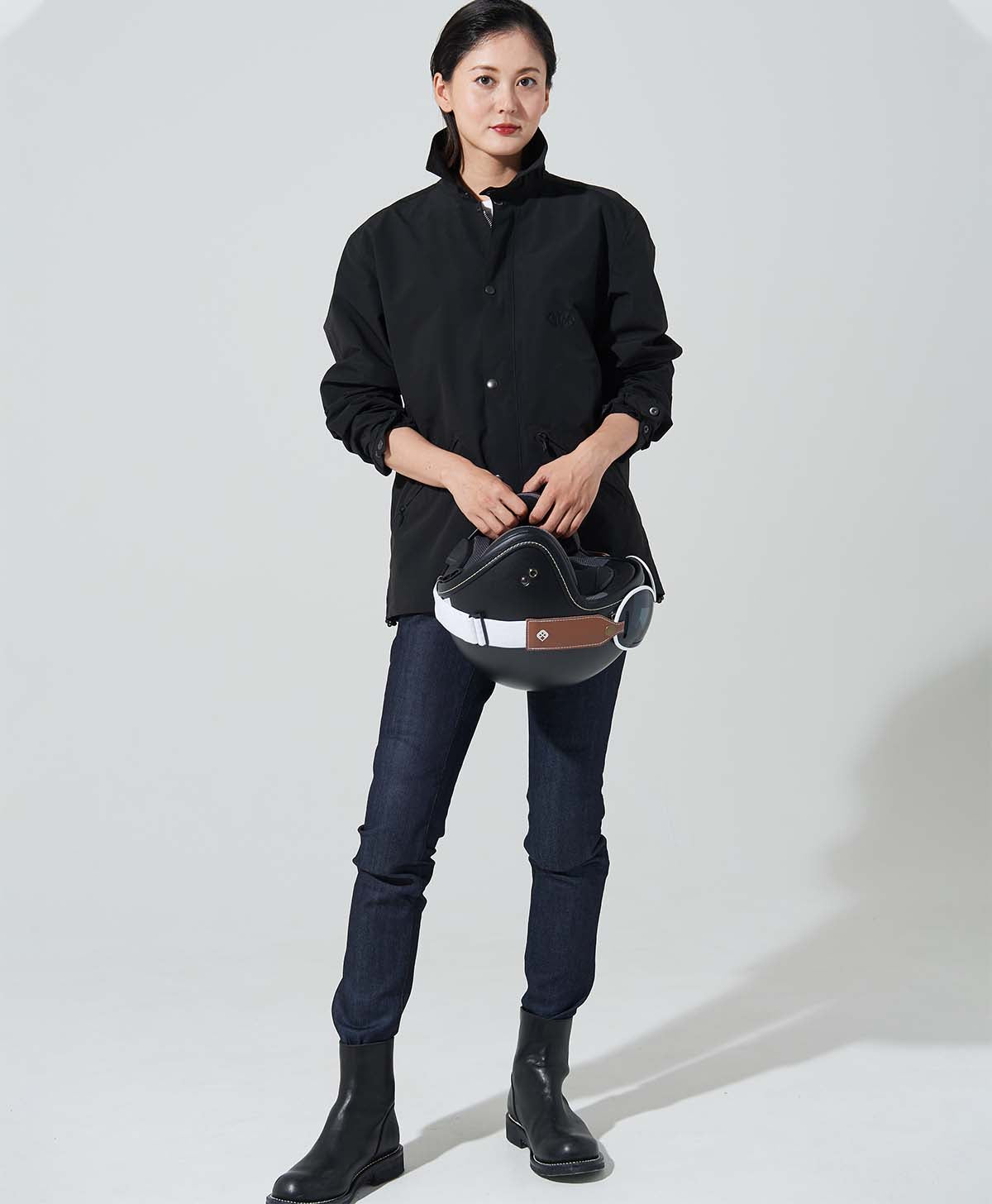 Jacket de entrenador de pasajeros / negro