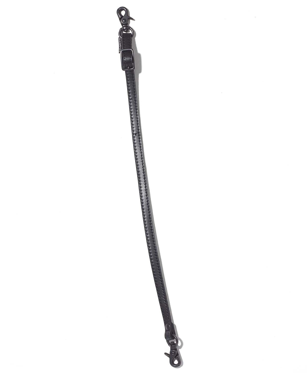 KM/LEATHER STRAP / BLACK/BLACK
