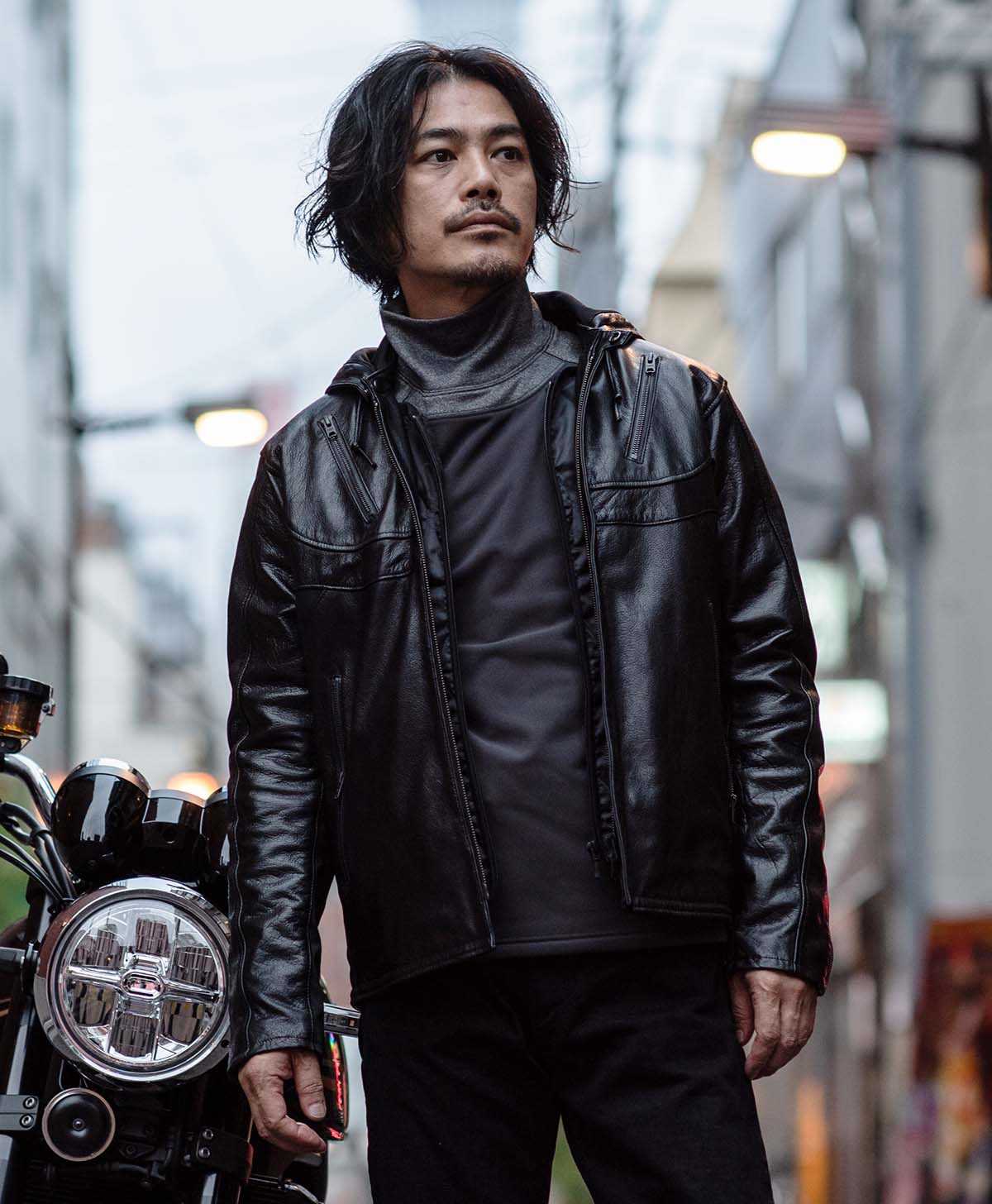 173cm 62kg サイズL