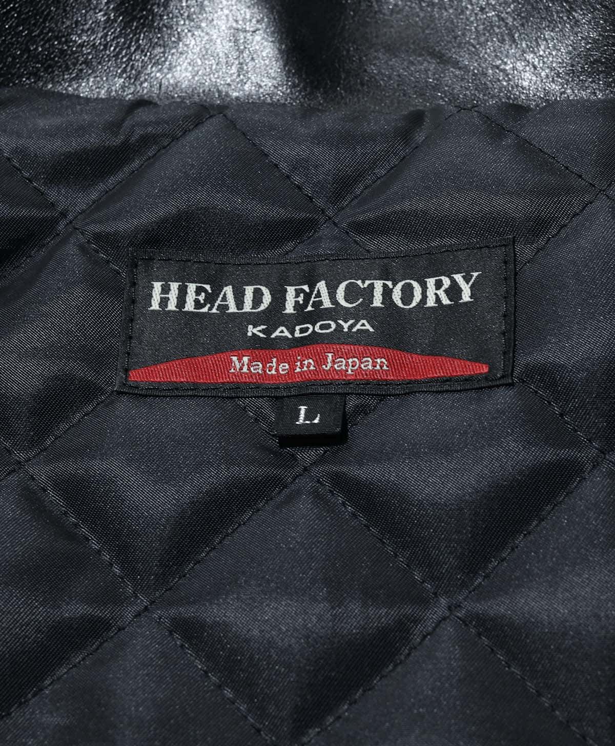 襟元HEAD FACTORYネーム