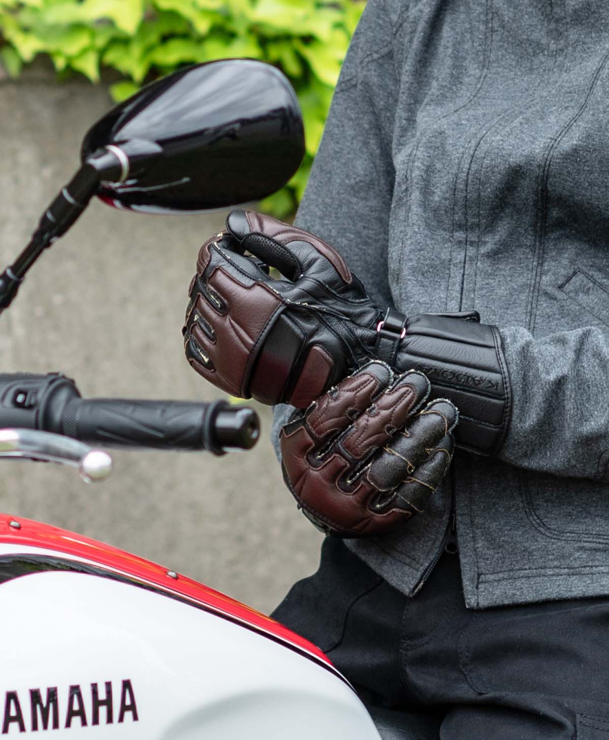 GPS Glove-K / Black / Brown