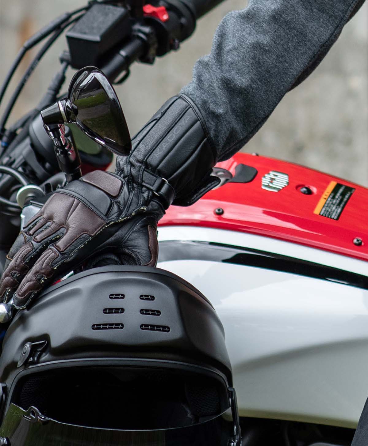 GPS Glove-K / Black / Brown