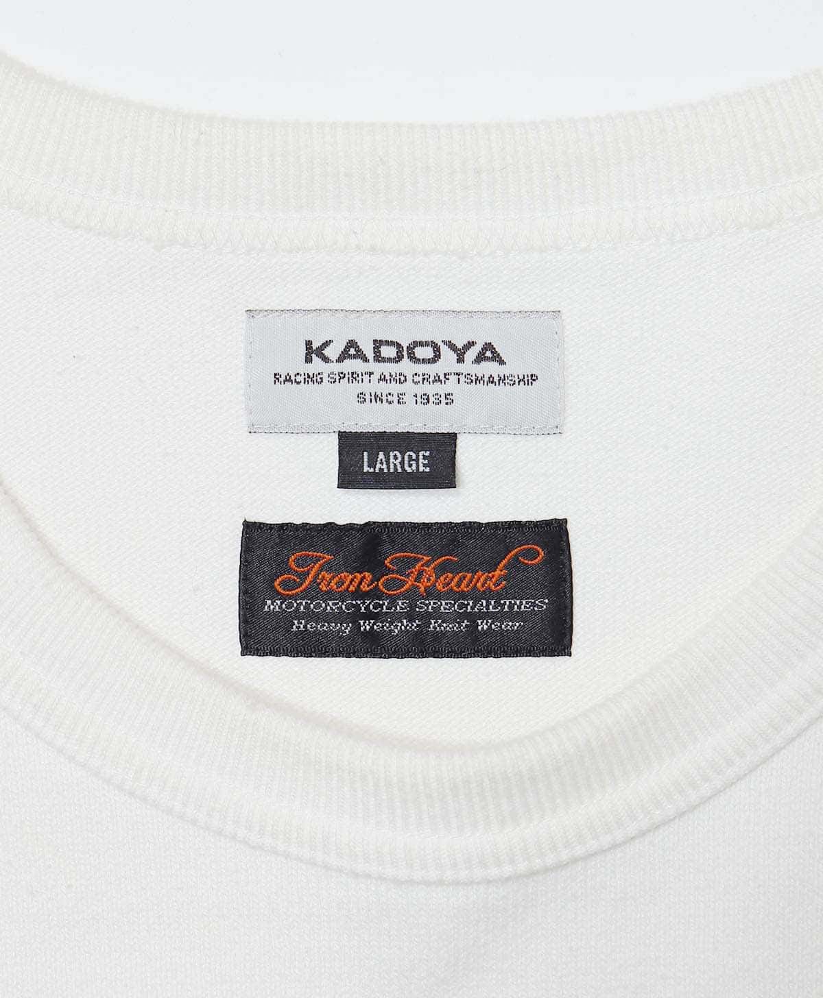 KADOYA とIRON HEARTのネームが並んだダブルネーム仕様