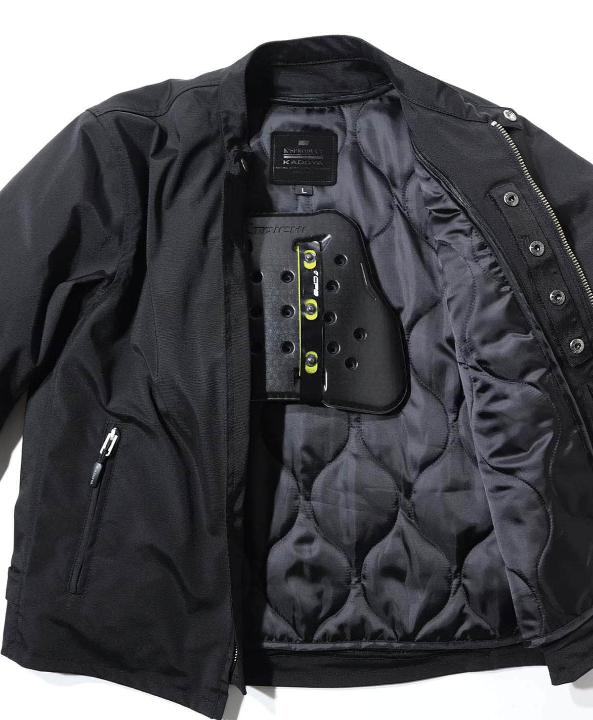 胸部プロテクター取付用ベルクロ装備 (胸部プロテクター別売)