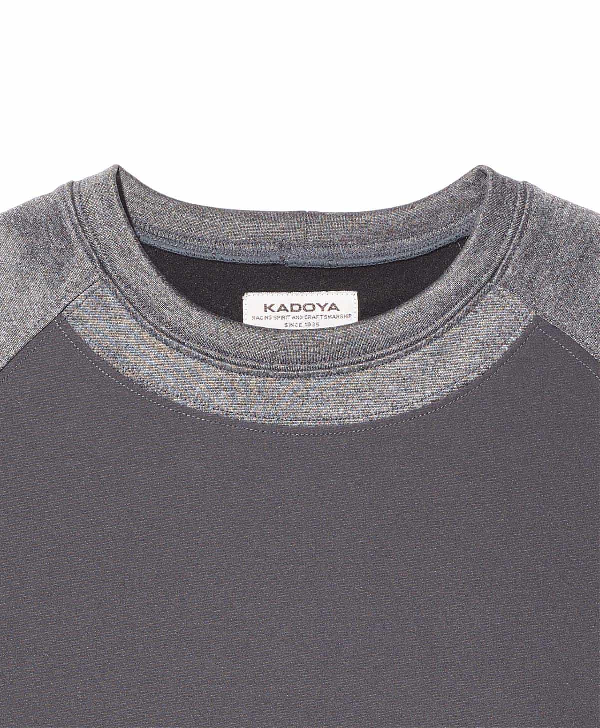 Munden cálido/cuello de la tripulación/negro