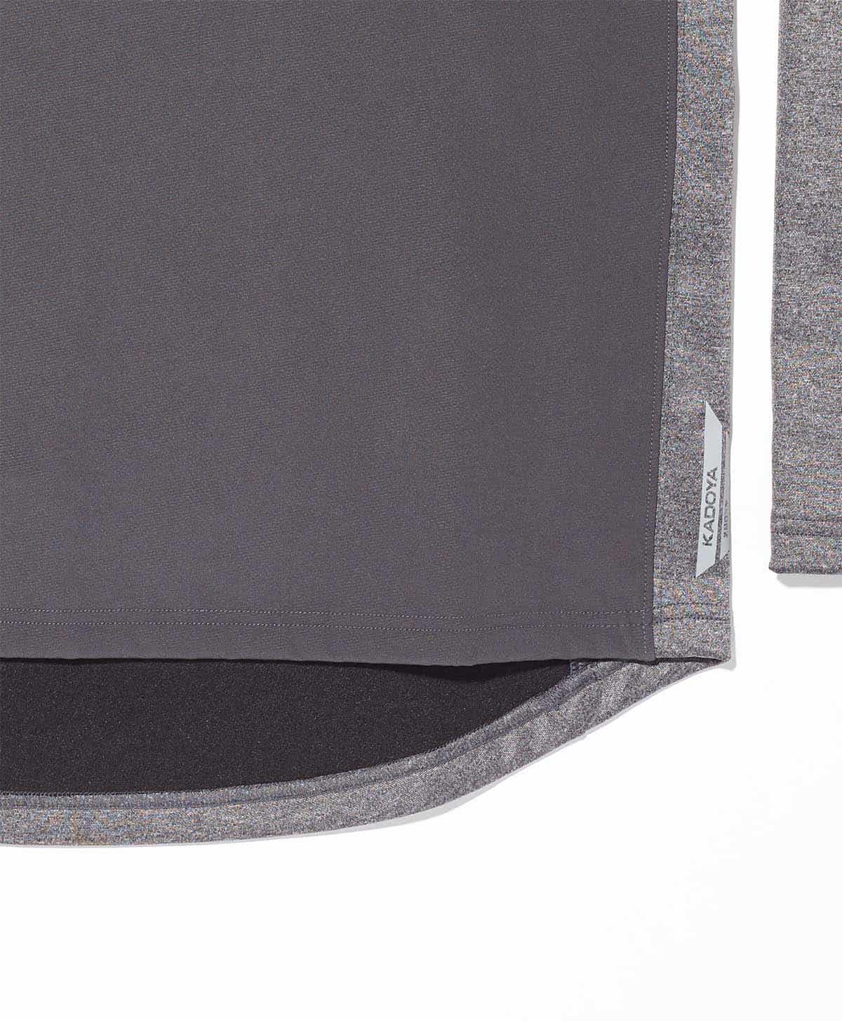 Munden cálido/cuello de la tripulación/negro