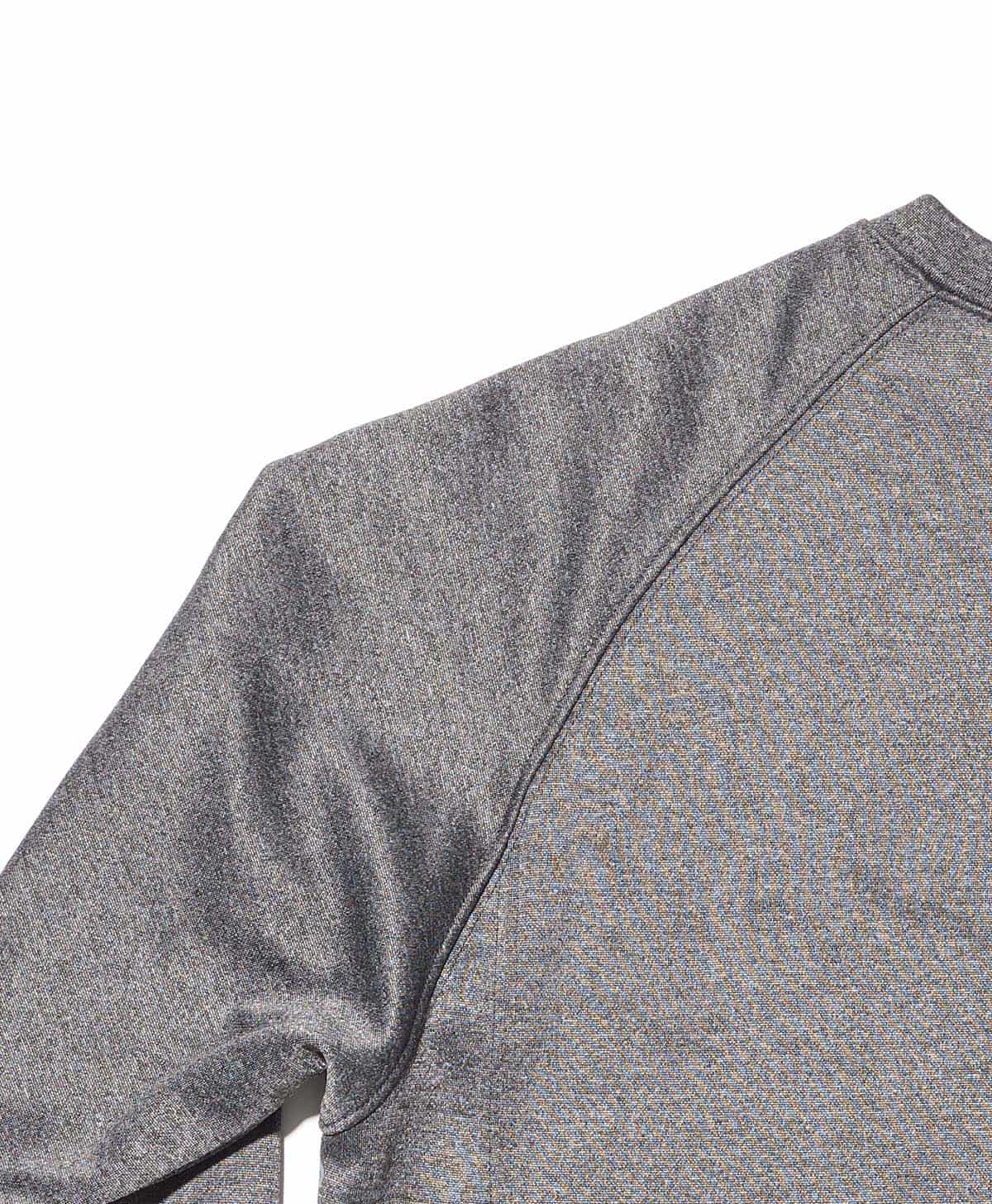 Munden cálido/cuello de la tripulación/negro