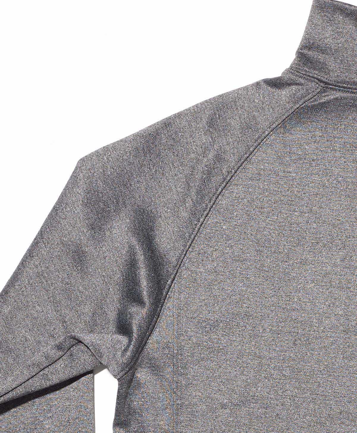 RIDEN WARM/HIGH NECK / グレー/ブラック