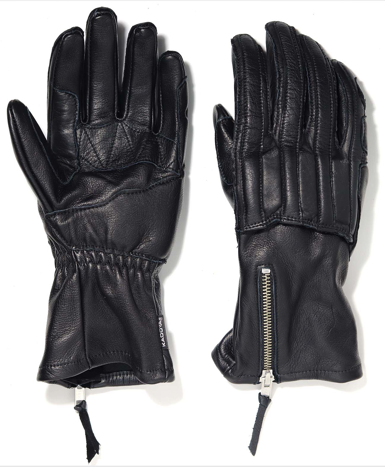 hundm handschuhe Lederhandschuhe rennende Lederhandschuhe ｜ Kadoya Offizieller Online-Shop ｜  BHR-Speed.1 / Schwarz / Schwarz