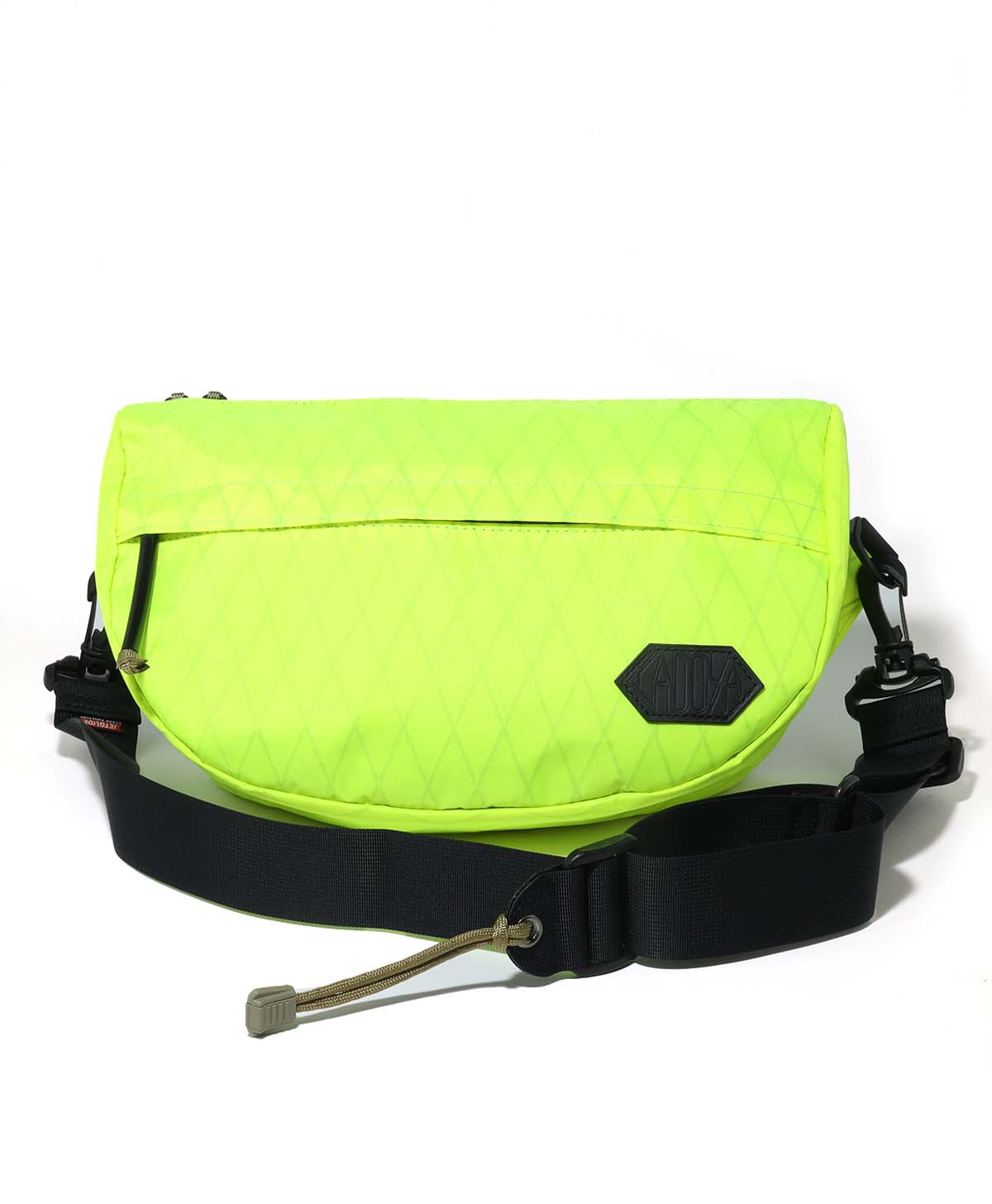 Neon green side discount bag