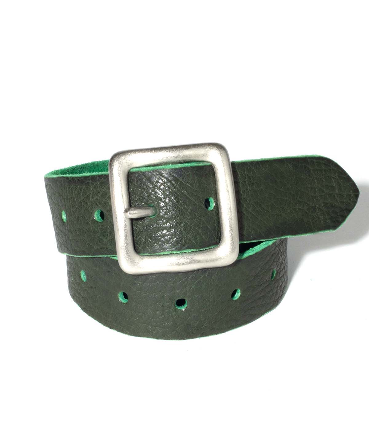 RIDERS BELT-SFT/35MM / GREEN