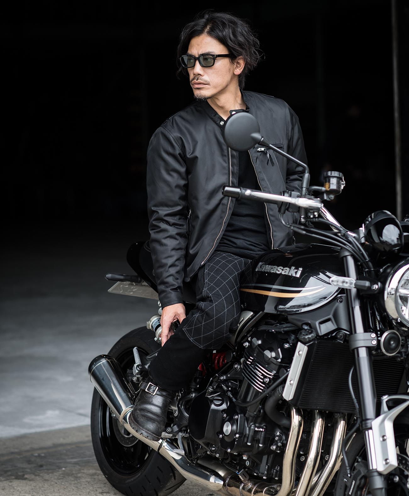 173cm 61kg サイズL Tシャツ着用
