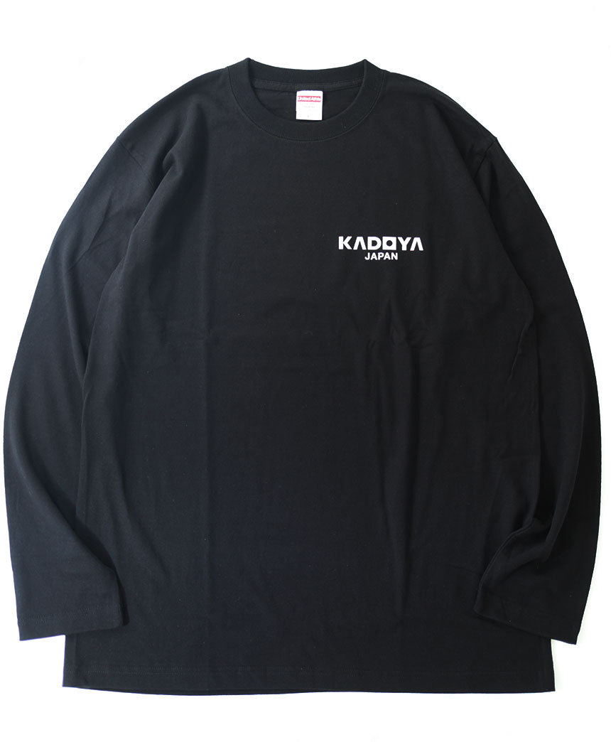 KADOYAロゴを配したベーシックなロンT