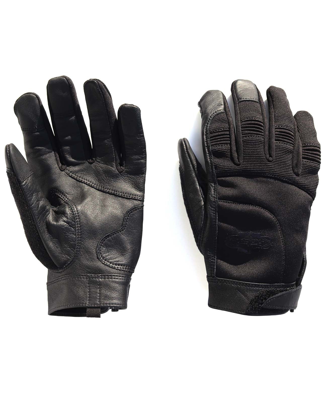 Lederhandschuhe mechanische Handschuhe ｜ Kadoya Offizieller Online -Shop ｜ Multiple Handschuh / Schwarz