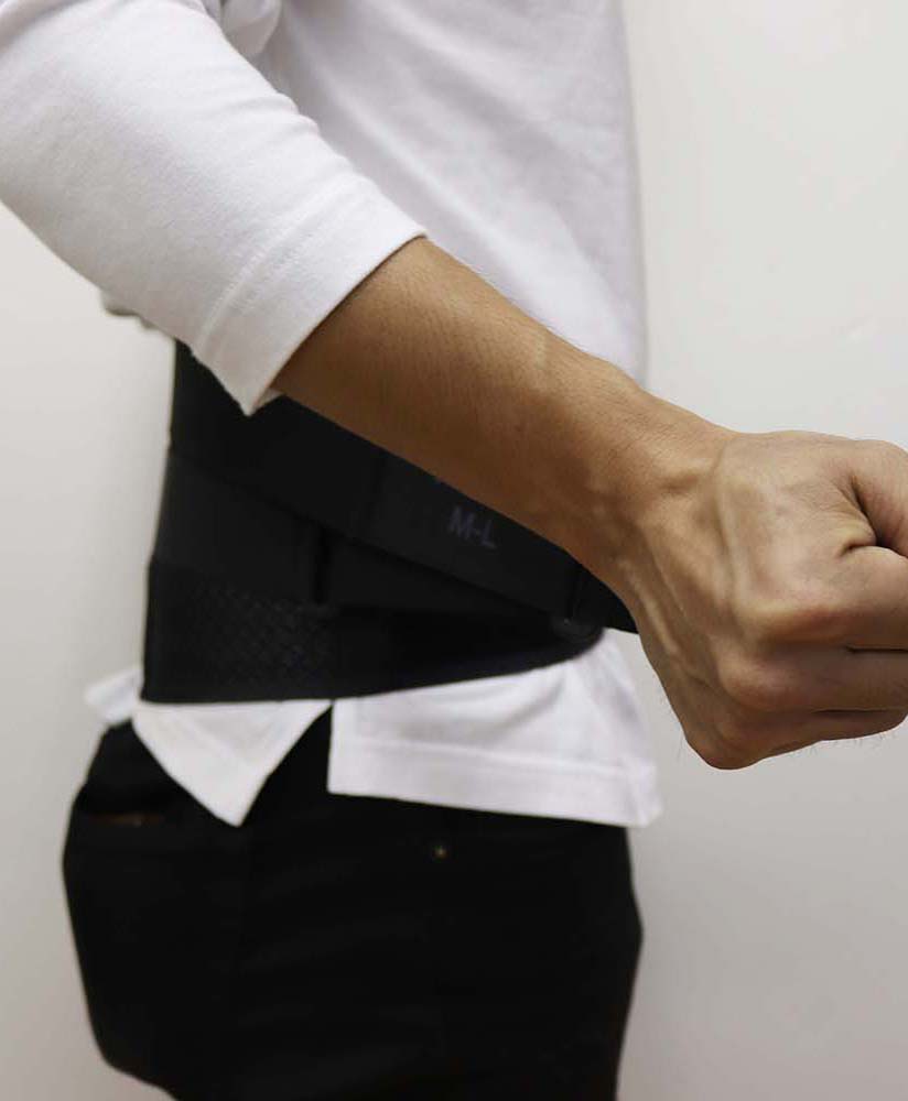 RIDING SUPPORT BELT / BLACK