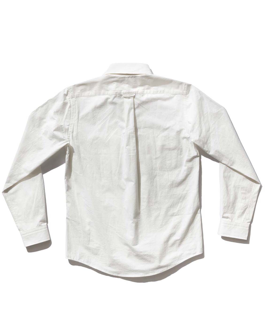 HOLIDAY SHIRT PO-BD / ホワイト