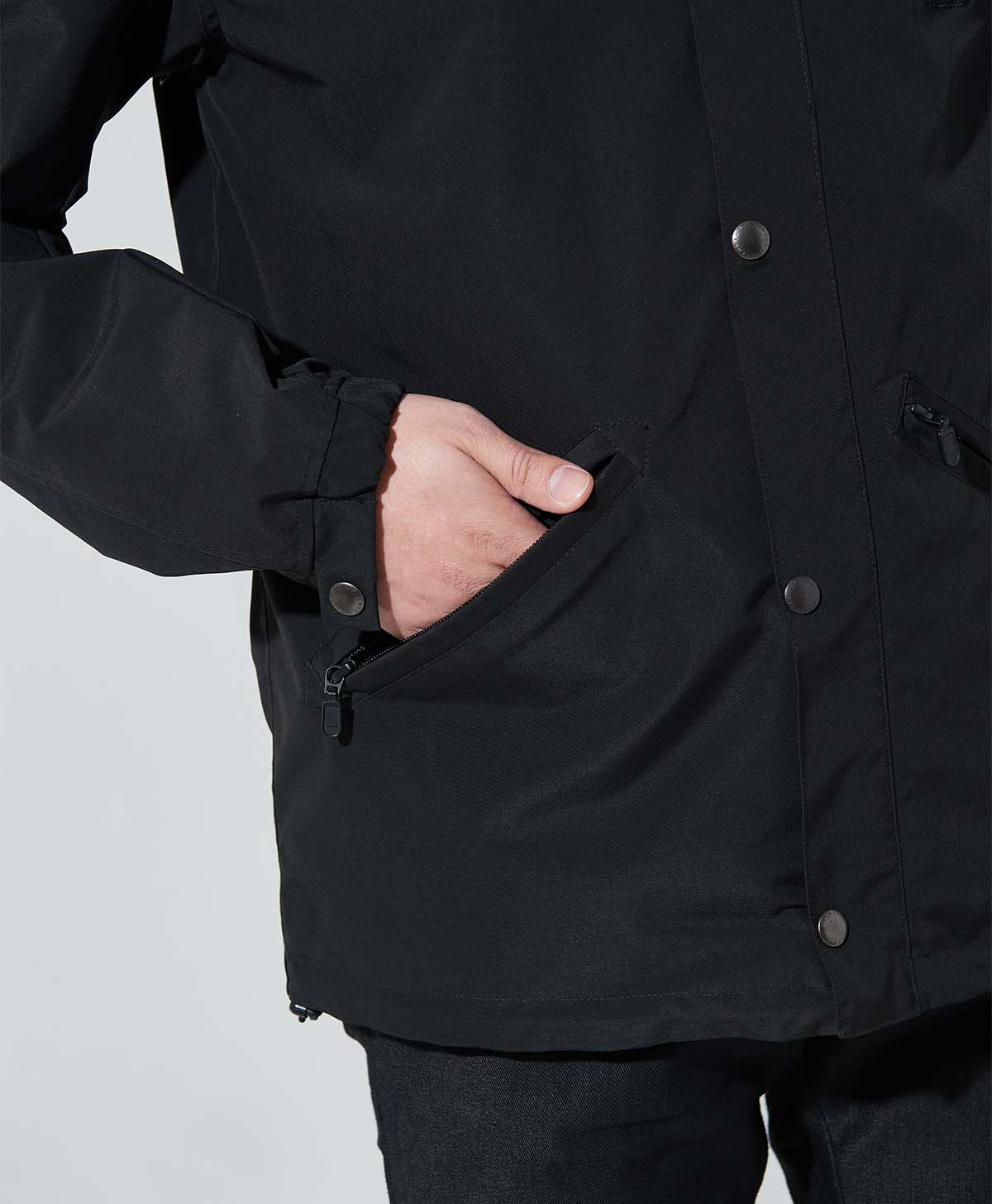 Jacket de entrenador de pasajeros / negro