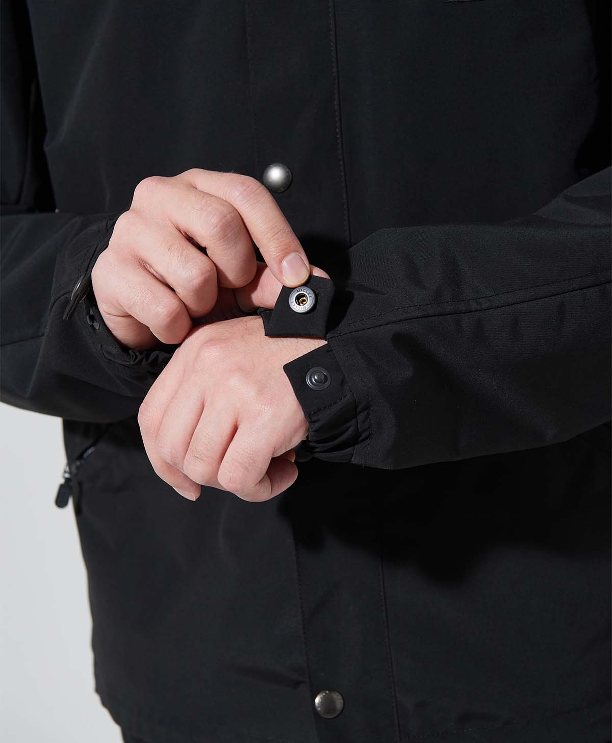 Jacket de entrenador de pasajeros / negro