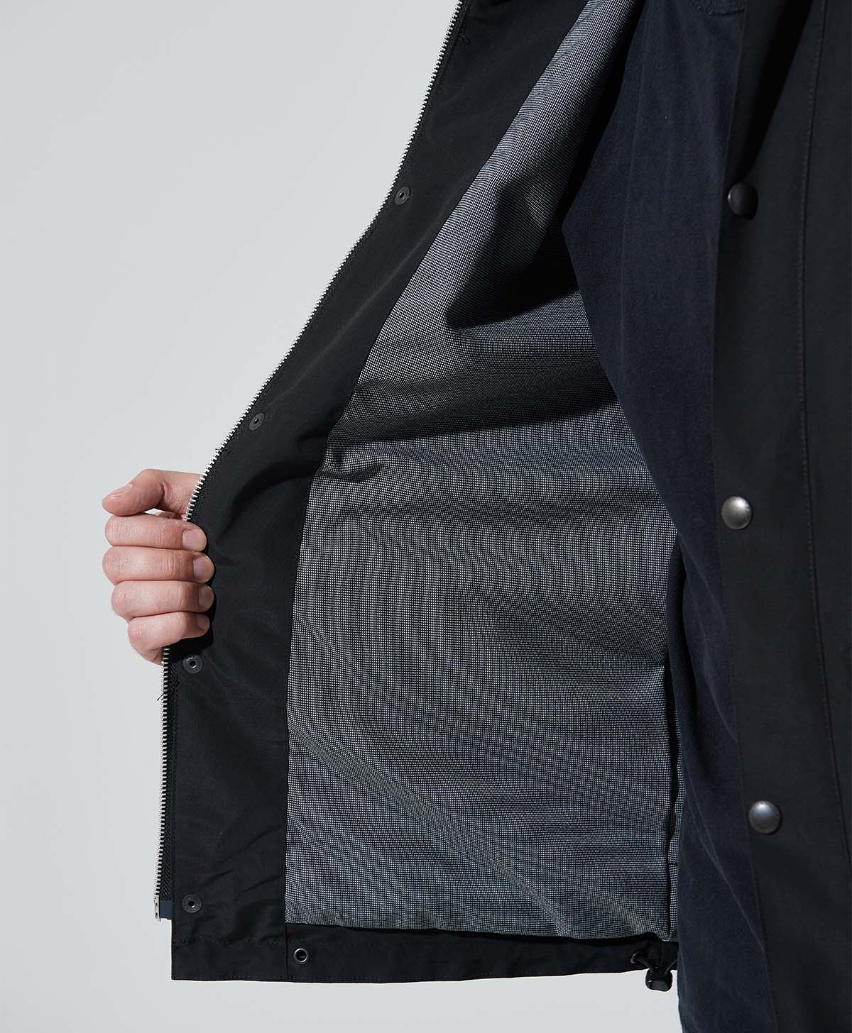 Jacket de entrenador de pasajeros / negro
