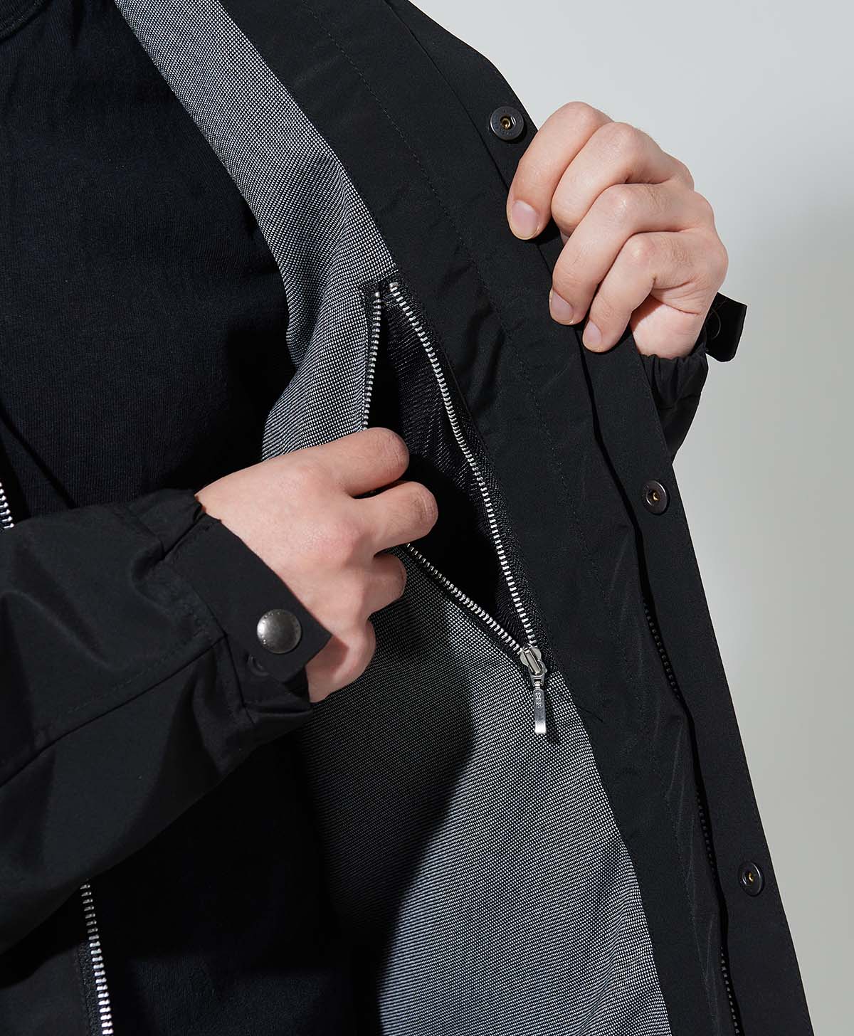 Jacket de entrenador de pasajeros / negro