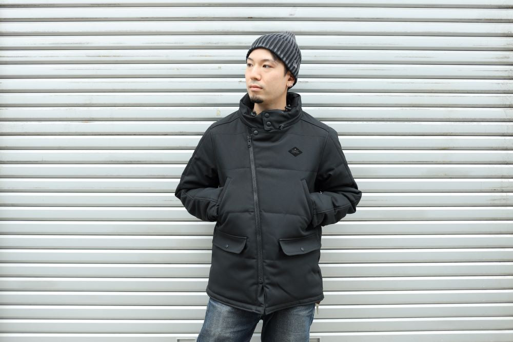 KADOYA NOEMI/ブラック ウインタージャケット LL 防風ジャケット
