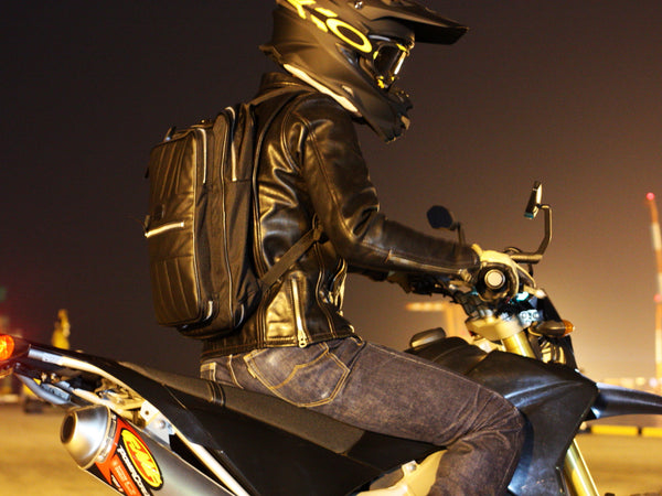 バイクのお供に！バックパック。