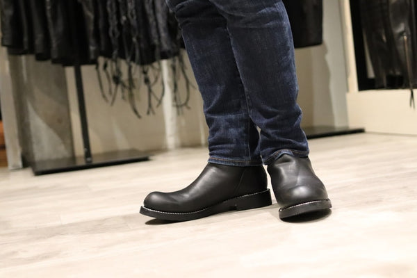 【elefantas】BACK ZIP BOOTS