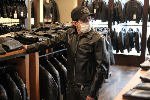Basic introduction of single rider jacket with collar