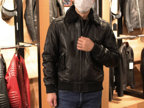 Military jacket recommended for both motorcycle and casual wear