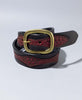 IRON HEART BELT / BLACK/RED