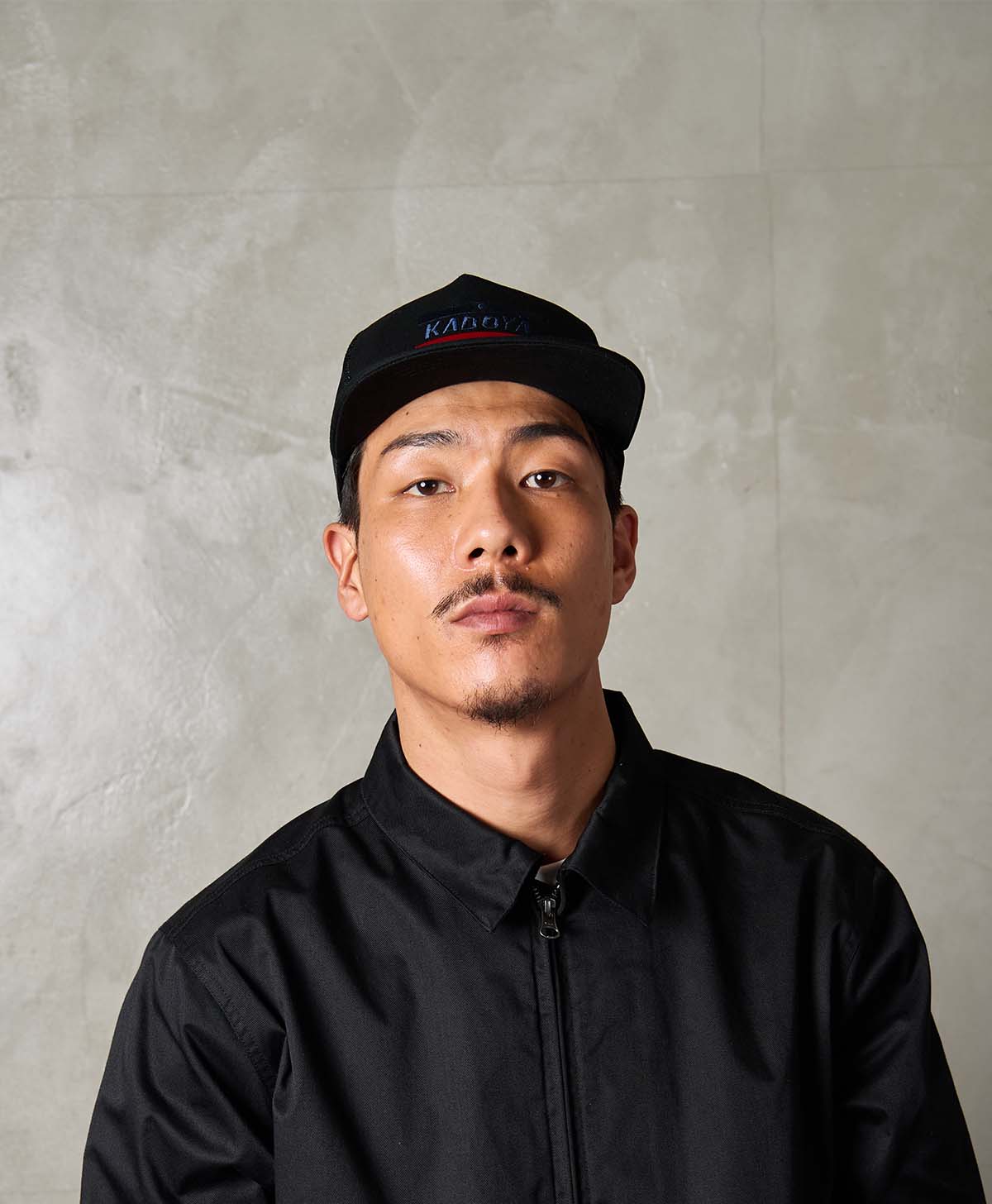 MESH LOGO CAP / BLACK