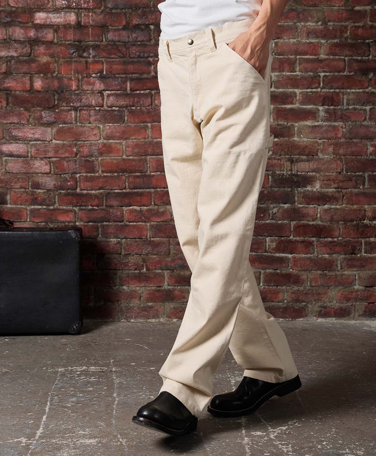 PAINTER PANTS / ivory