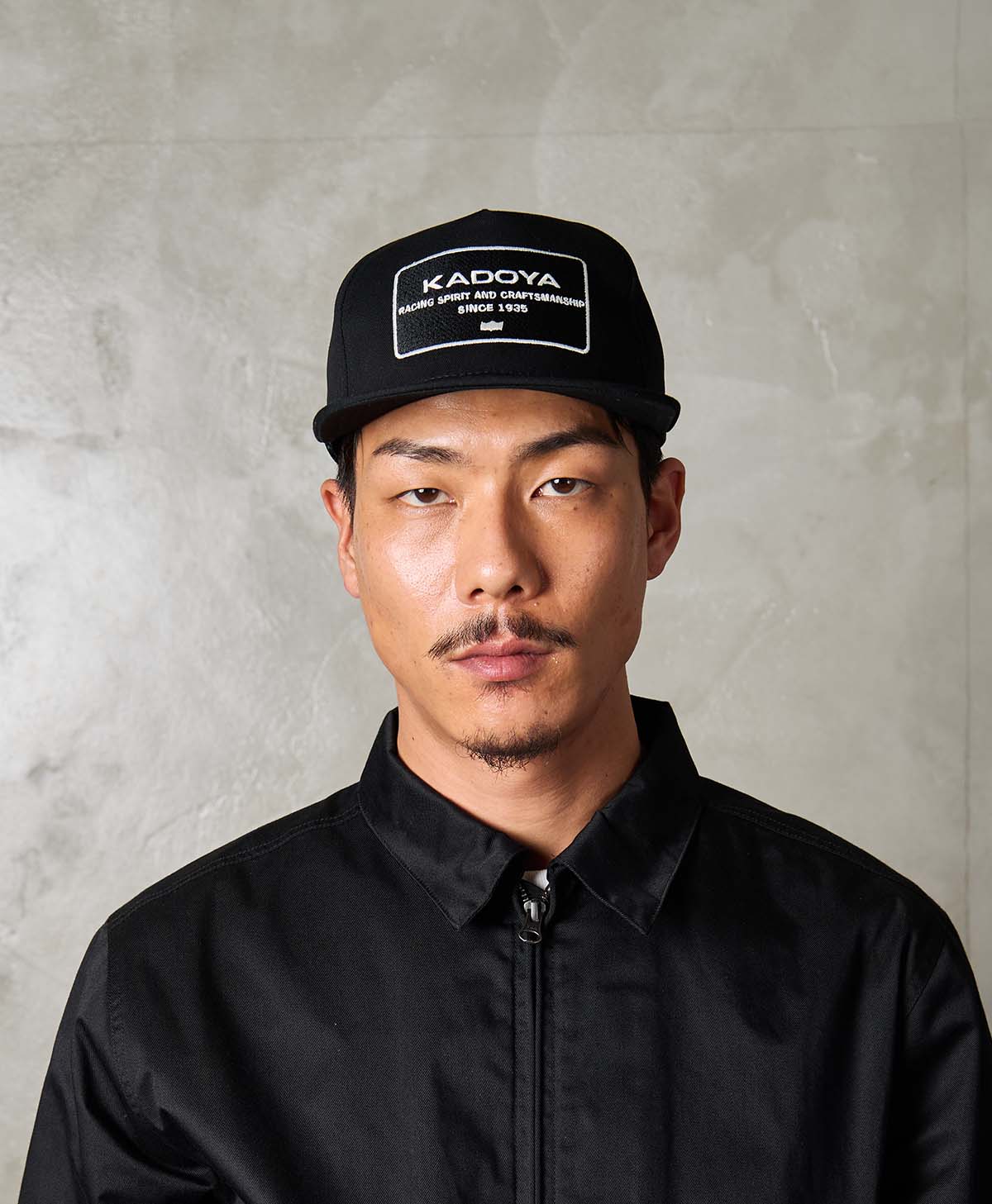 FABRIC LOGO CAP / アイボリー