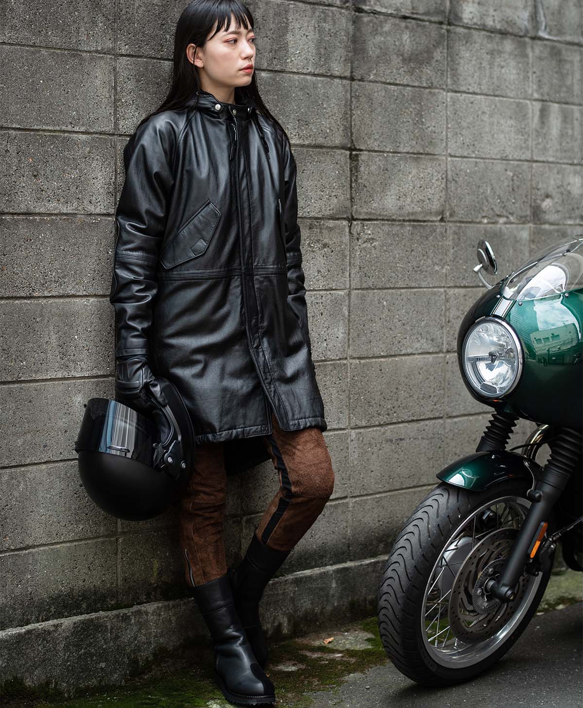 Leather jacket leather mod coat | Kadoya official online shop 