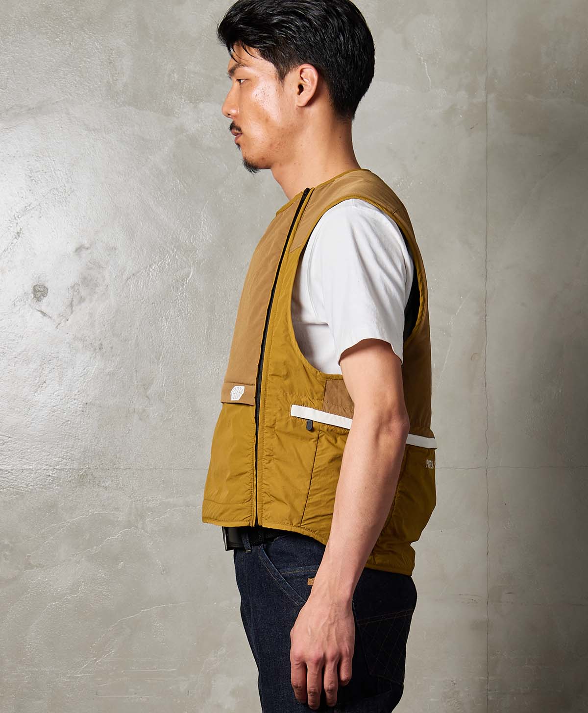 ANORAK VEST / ブラウン