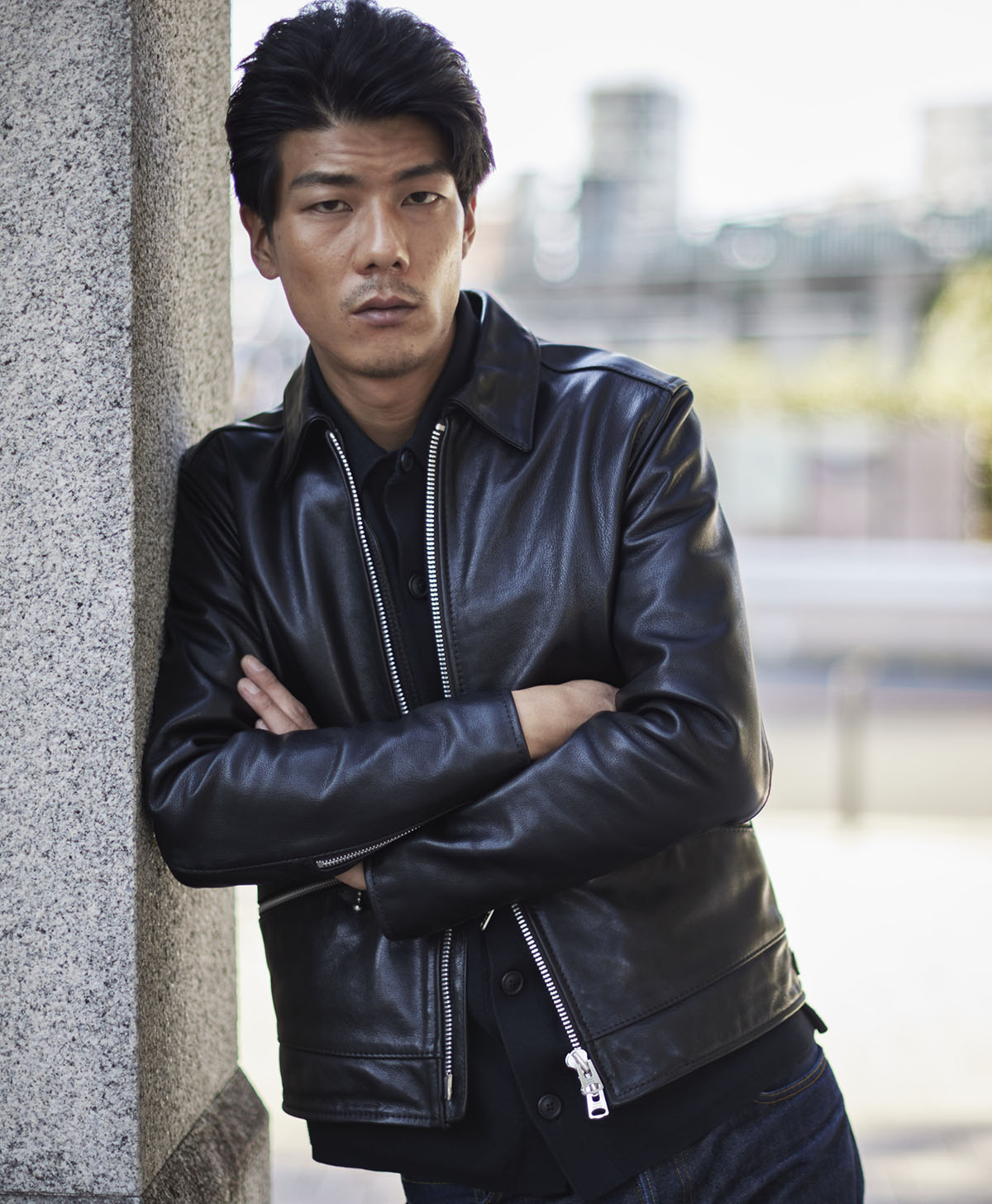 KADOYA カドヤ HEAD FACTORY Ad9 サイズM ライダース 革ジャン レザー シングル ジャケット｜カドヤ公式オンラインショップ