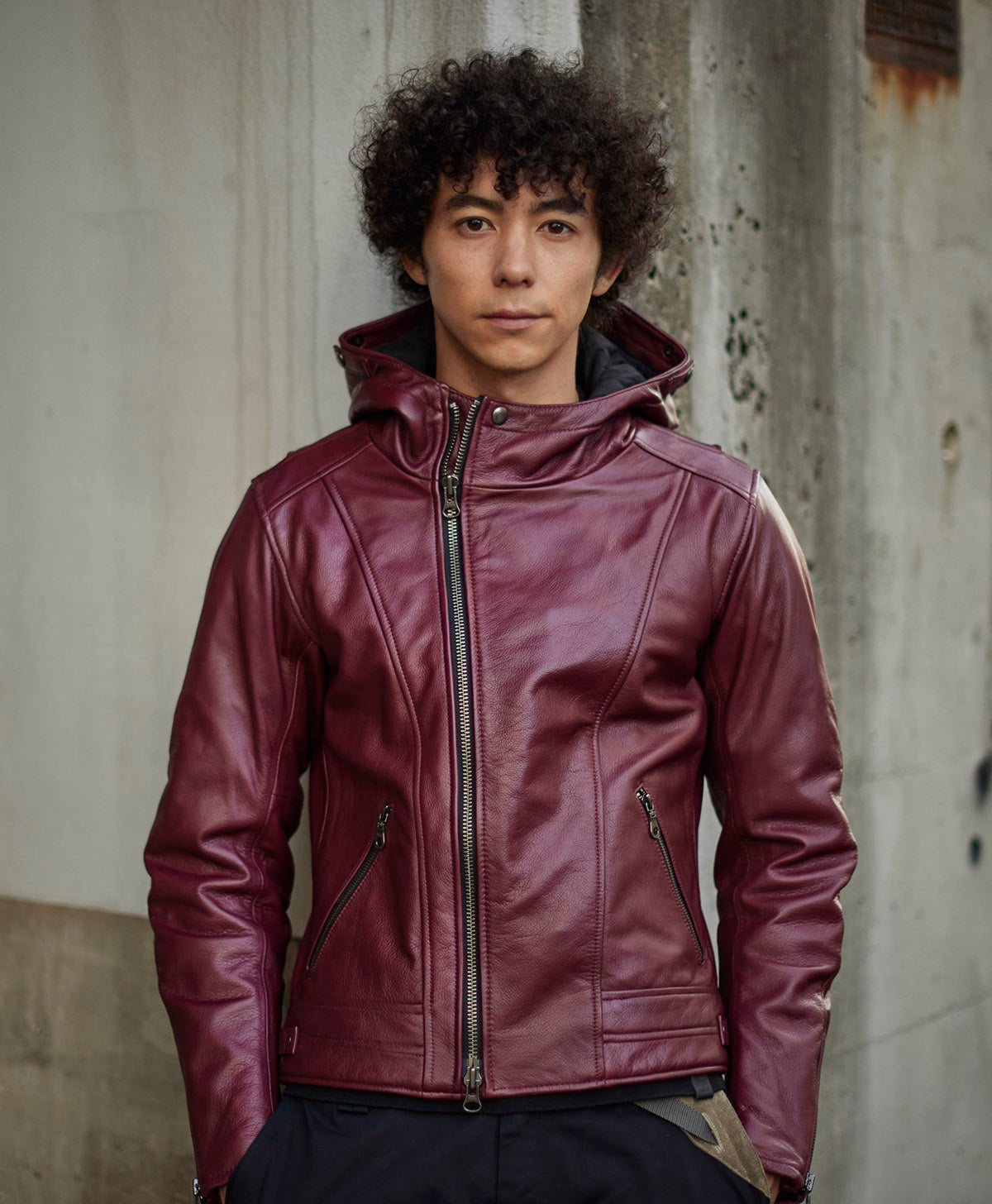 革ジャン フードレザージャケット｜カドヤ公式オンラインショップ｜MR