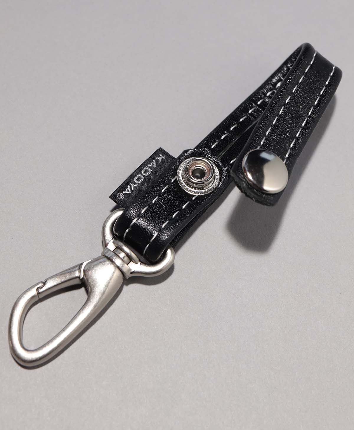 SNAP KEYHOLDER-B SS / Schwarz/Silber/Weiß