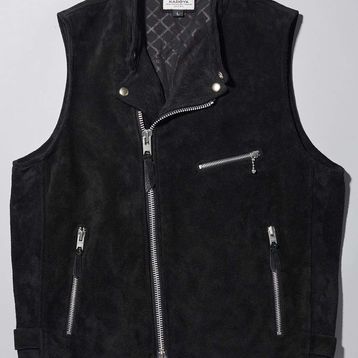 LEATHER RIDERS VEST