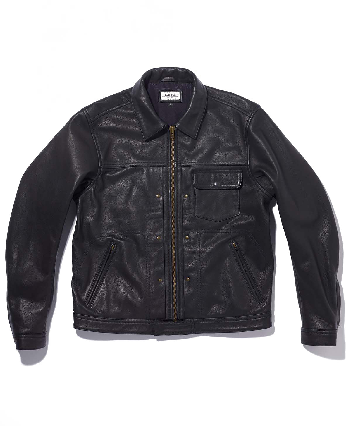 RODEO LEATHER JACKET / Black