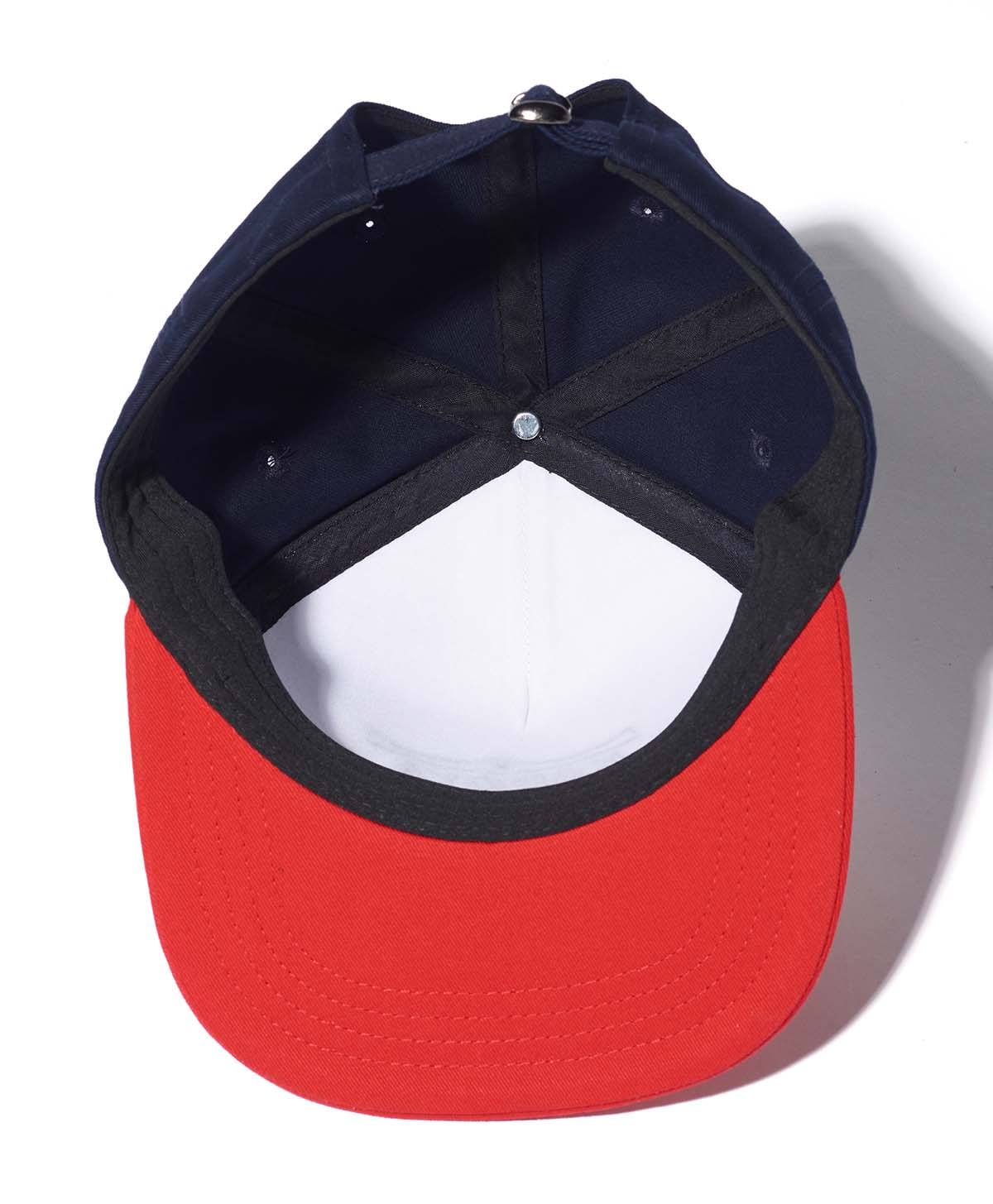 FABRIC CROWN CAP / Blue/White/Red