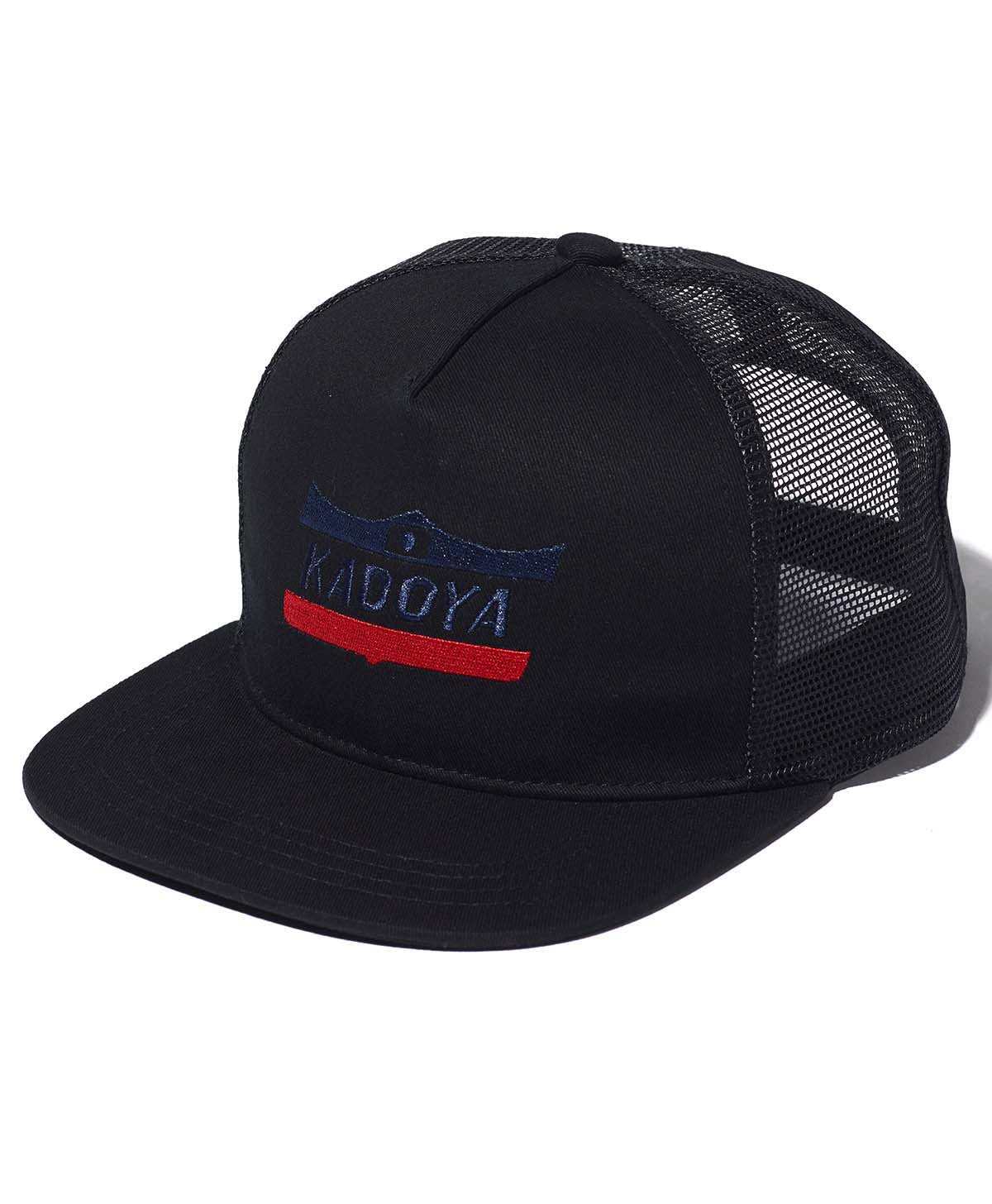 MESH LOGO CAP / BLACK