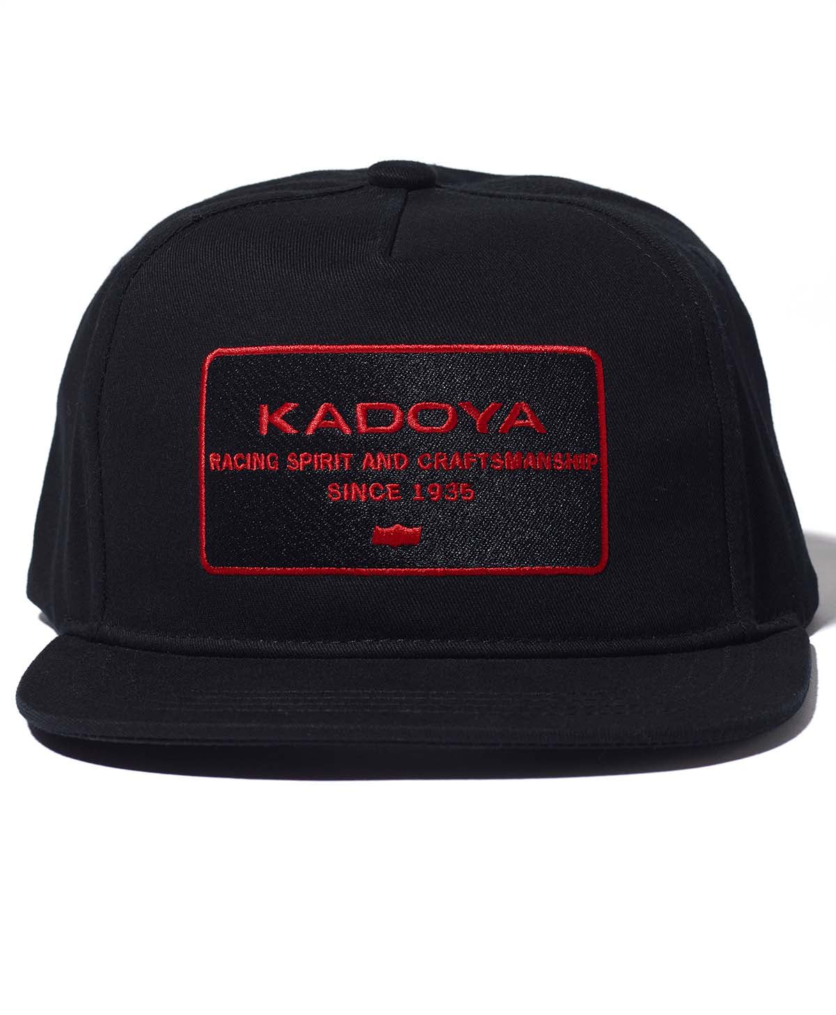 FABRIC LOGO CAP / Red