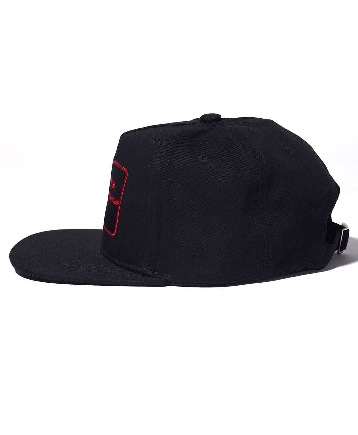 FABRIC LOGO CAP / RED