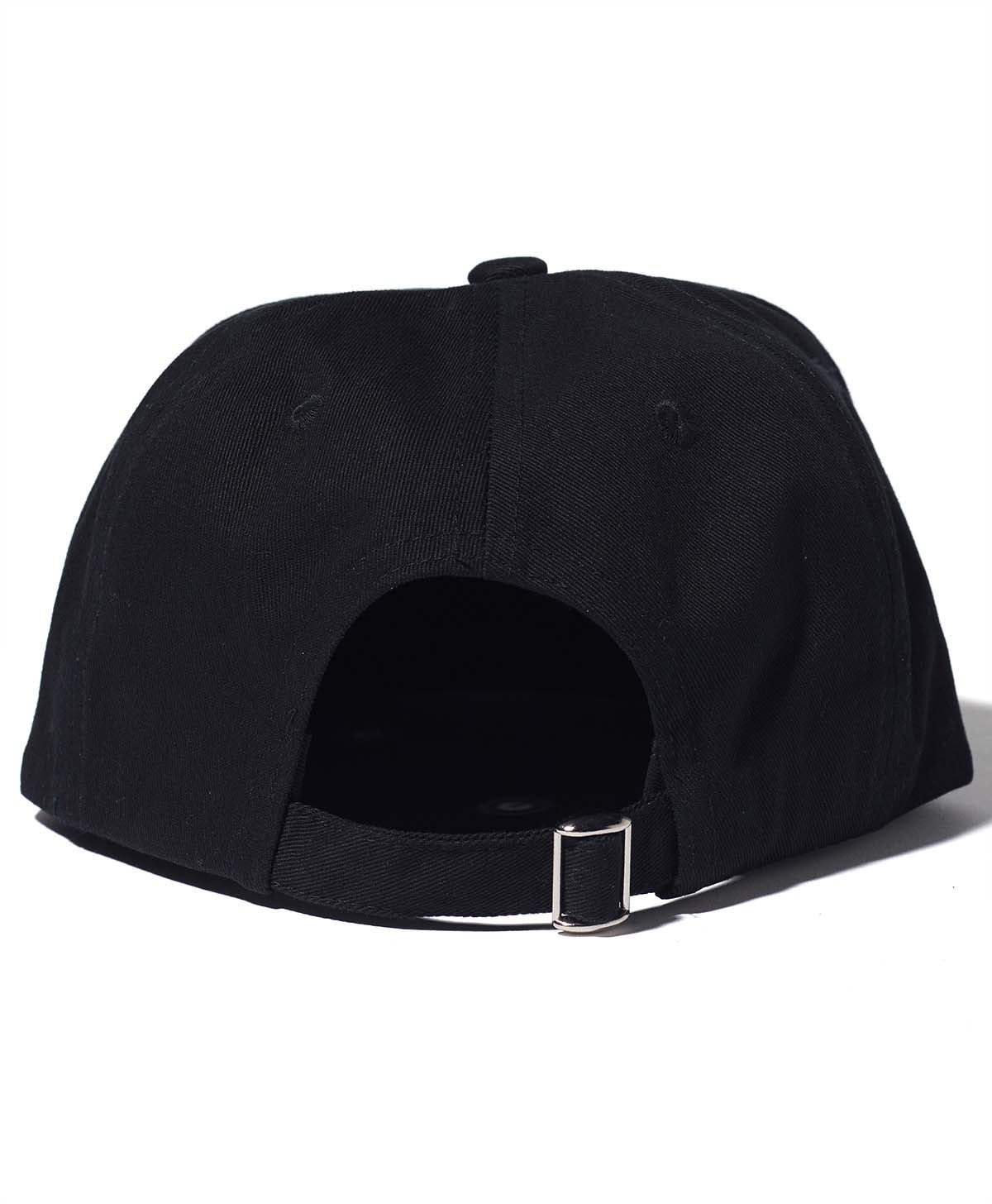 FABRIC LOGO CAP / BLACK