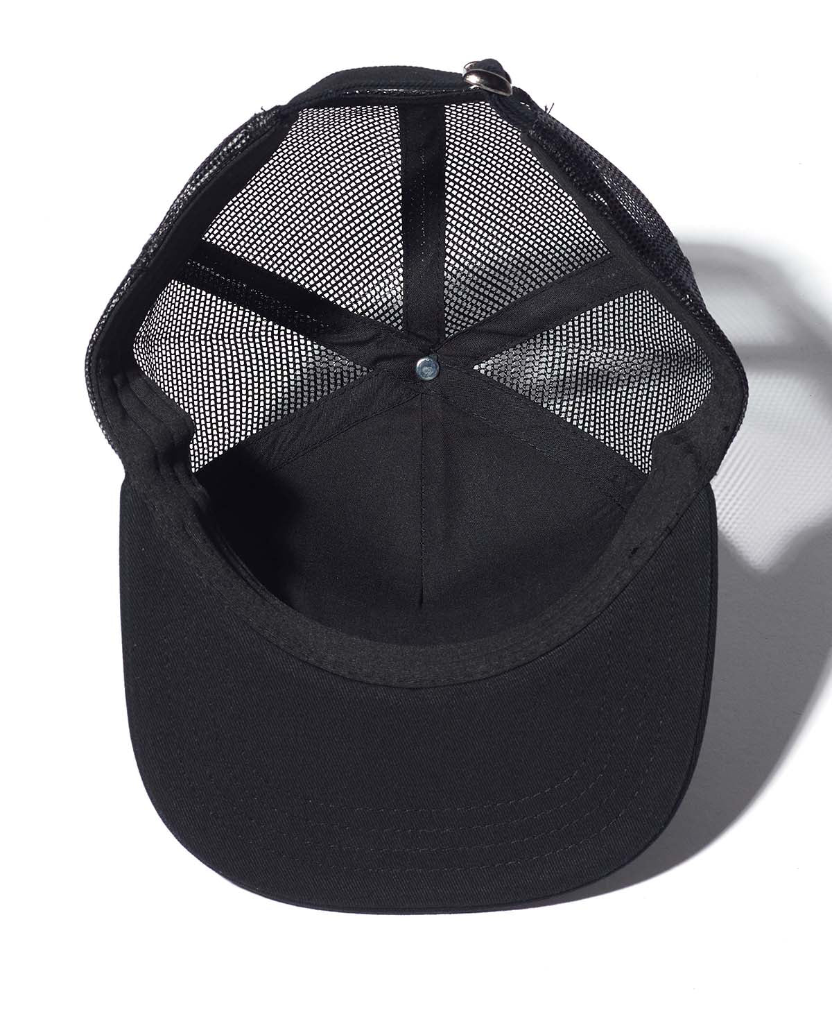 MESH LOGO CAP / BLACK